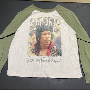 Hendrix Graphic Raglan Tee
